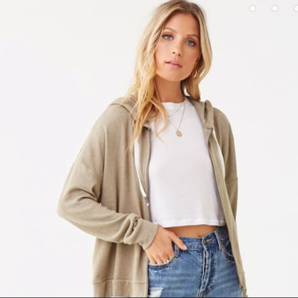 🦋 NWT Forever 21 Drawstring Hoodie Sz S